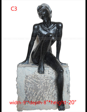 Detailed marble temple plaque featuring mythological scenes with fine carving work and spiritual symbolism