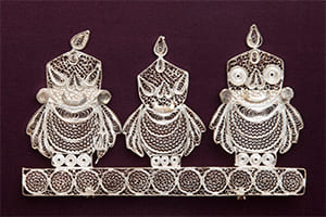 Silver Filigree Work from Cuttack