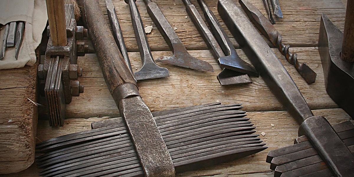 Traditional Stone Carving Tools of Odisha